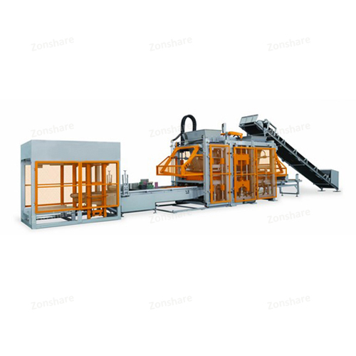 QT10-15 Fully automatic hydraulic pressure hollow block making machine