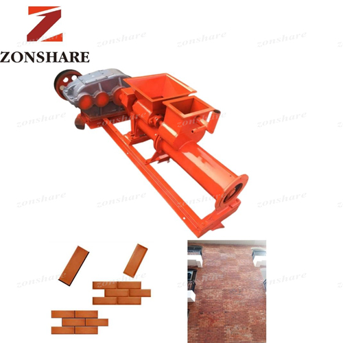 Clay brick machine for cladding clay bricks